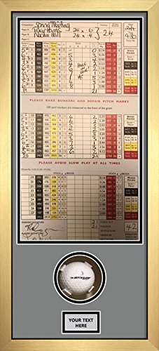 Golf Ball Display Case Hole In One