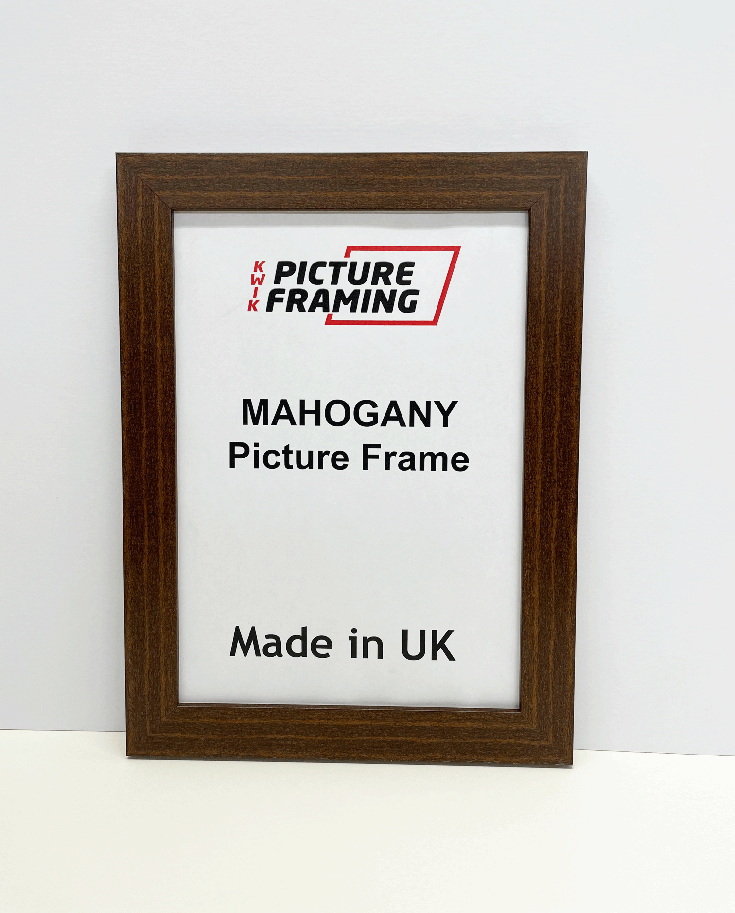 30mm wide Mahogany Picture Frames in Wholesale Trade Prices in Packs of 6 