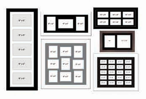 Multi Aperture Picture Frame