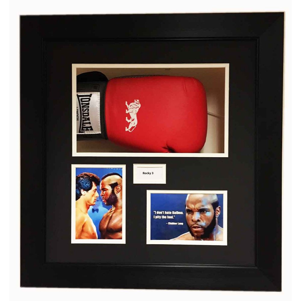 Rocky Balboa Boxing Glove 3d Display Frame For Signed Boxing Gloves Rocky 3 Movie Free Photos And Title