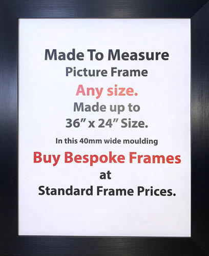 Made to measure Online Picture frames | 40mm Wide Moulding