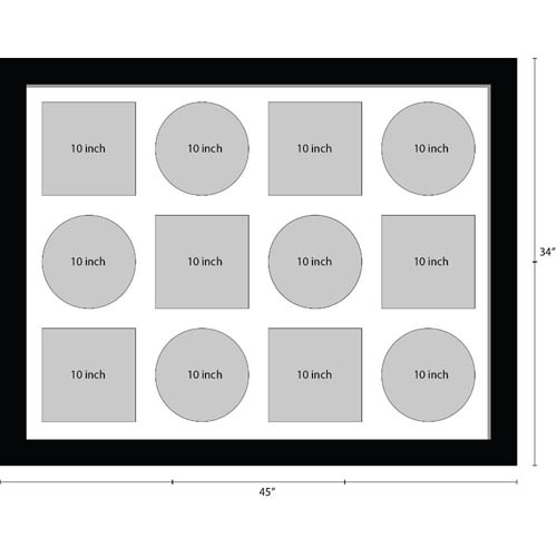 10 Inches Vinyl Record Frame For 6x Records And 6 Sleeves Music Memorabilia Frame