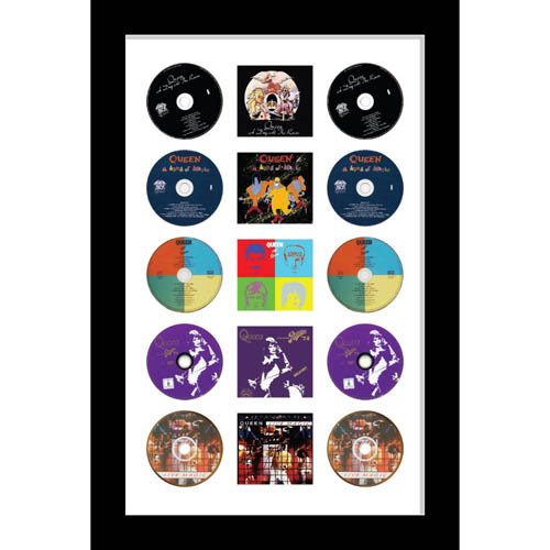 Large Cd/Music Cover Queen Music Memorabilia Picture Frame To Fit Cd And Album