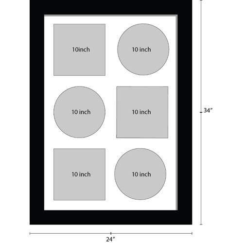 10 Inches Vinyl Record Frame For 3x Records X 3x Sleeves Music Memorabilia Frame