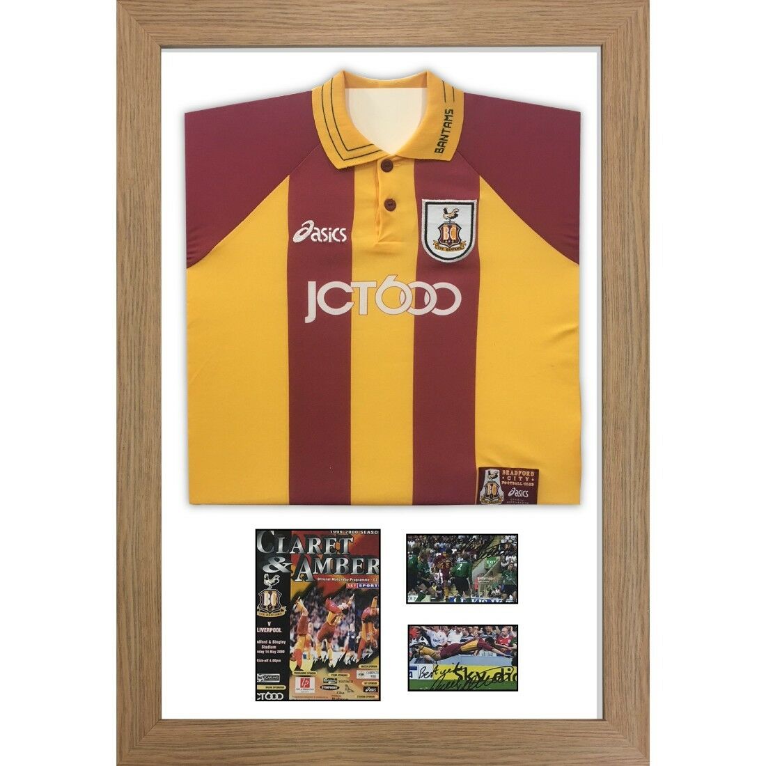 DIY Football Shirt Frame with Football Program and 2x6� x 4� photos