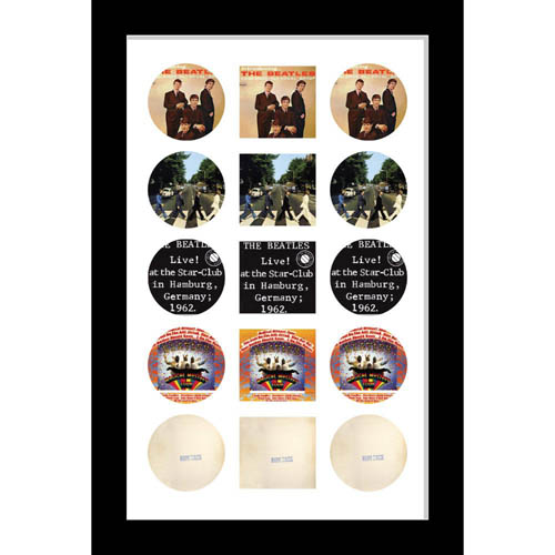 Large Cd/Music Cover Beatles Music Memorabilia Picture Frame To Fit Cd And Album