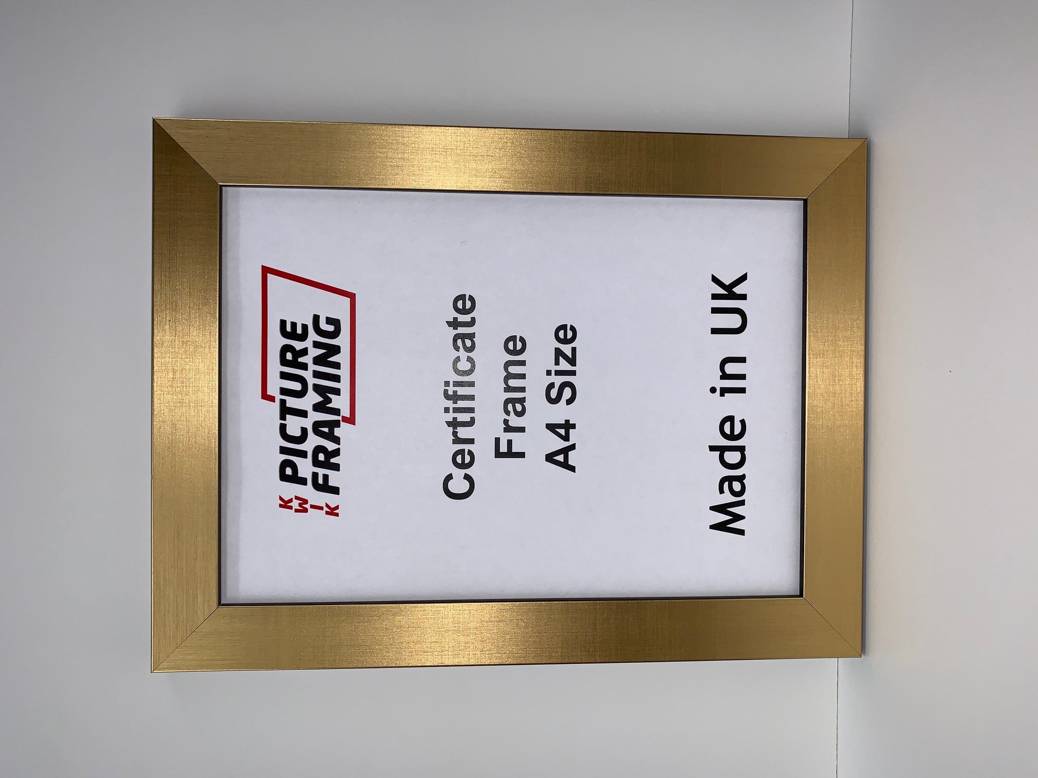 A4 Certificate Frame