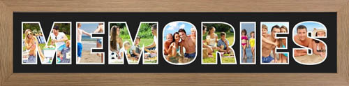 MEMORIES PHOTO Frame Personalised Name Frame | MEMORIES Word PHOTO 3D Frame For MEMORIES