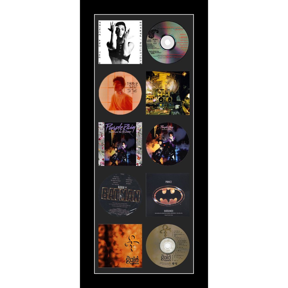 Large CD/Music Cover Prince Music Memorabilia Purple Picture Frame To Fit CD And Album