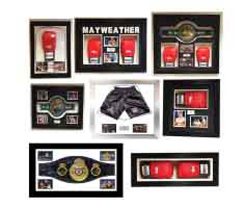 Boxing Memorabilia Framing 