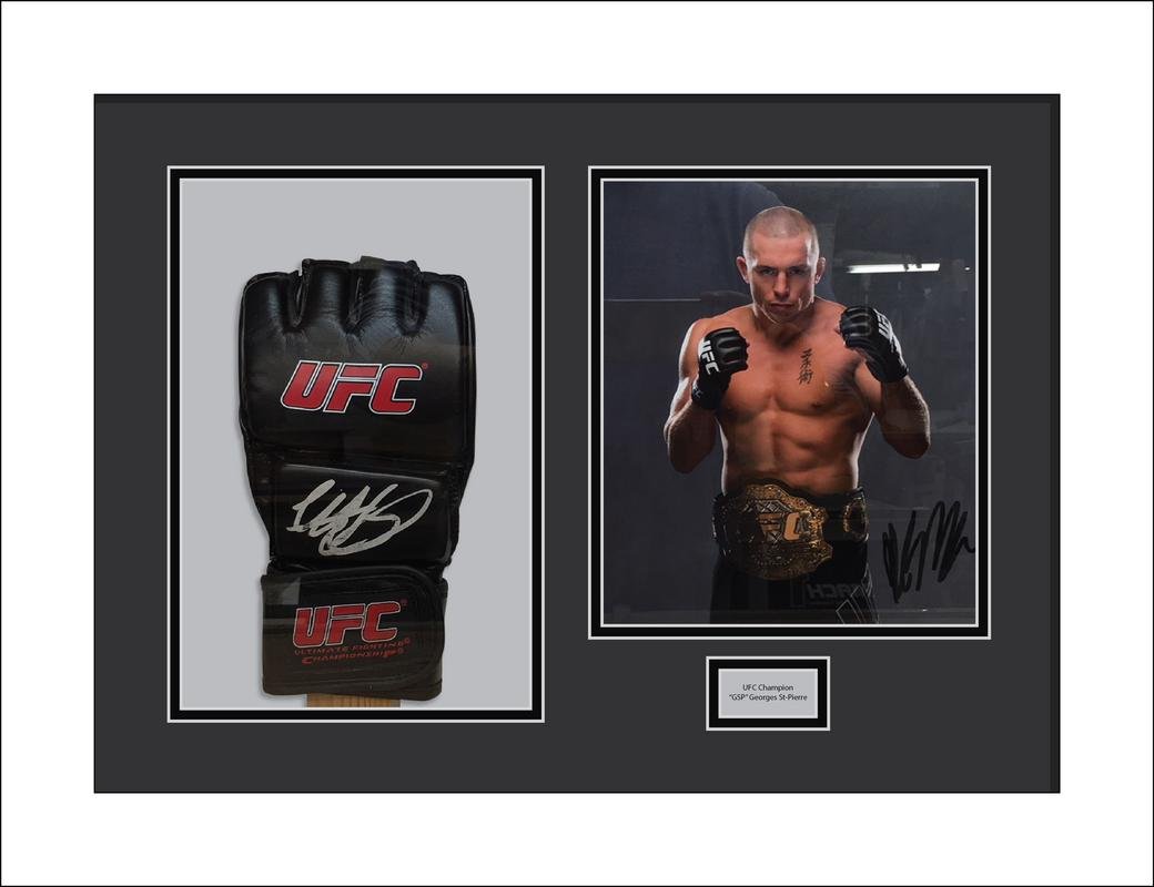 UFC glove display case | boxing glove display frame
