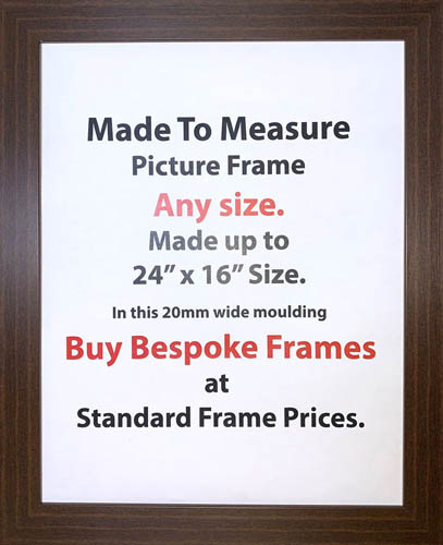 Bespoke Custom Made Picture Frames Photo Frames Poster Size Frames | 20mm Wide Moulding
