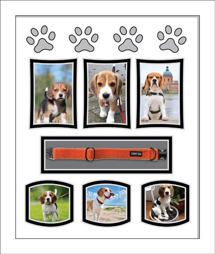 Personalised Dog Photo Picture Frame Dog Remembrance