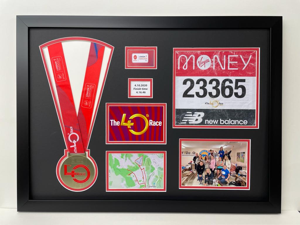 London Marathon Frame 2021