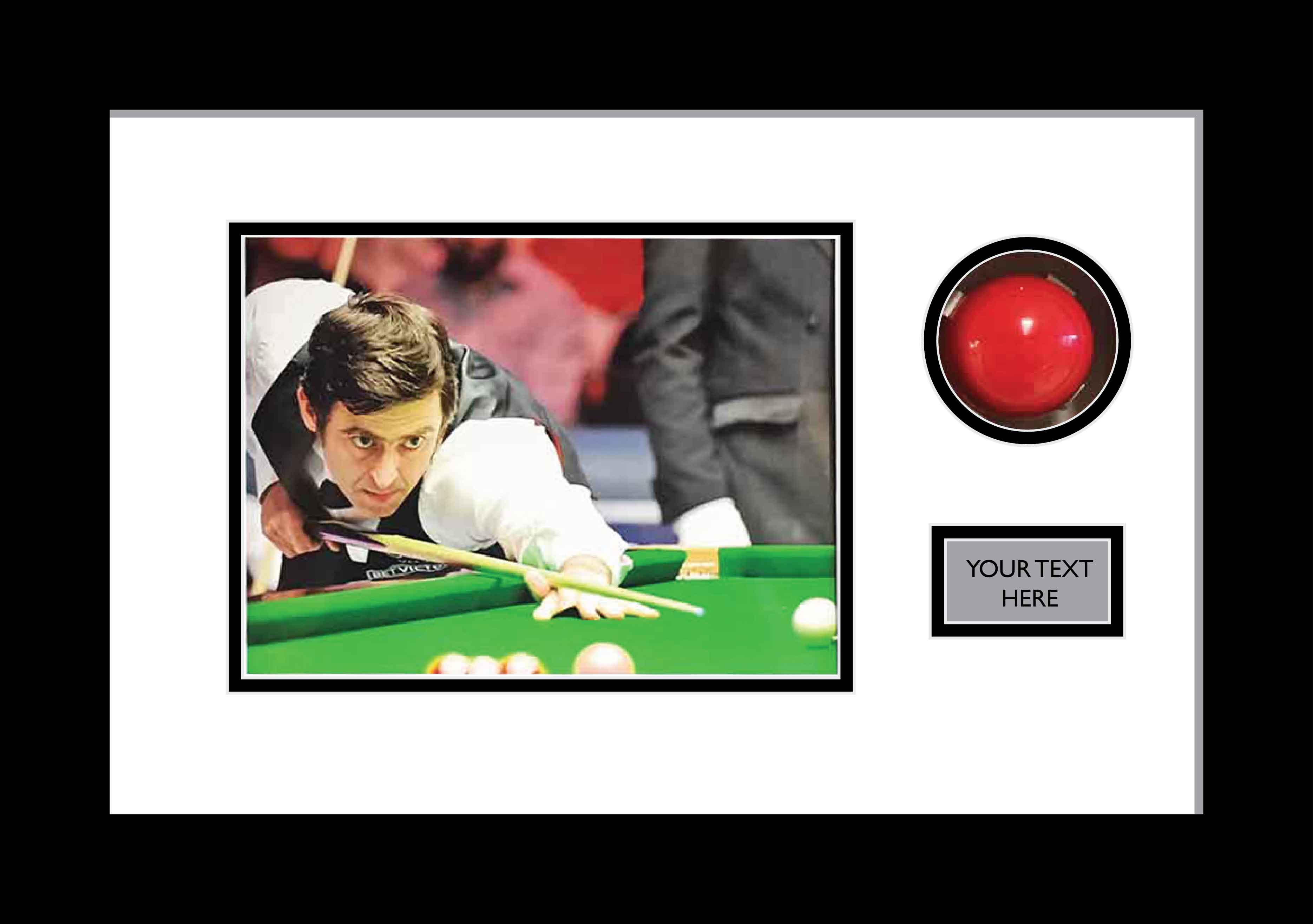 Snooker Ball Display Case for Signed Snooker Ball