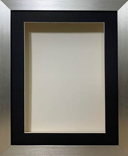 2 inch Deep Shadow 3D Box Picture Frame - Black Mount
