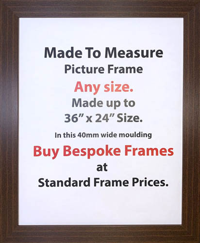 Custom Made Customized Picture Printing Framing Online Shop | 40mm Wide Moulding