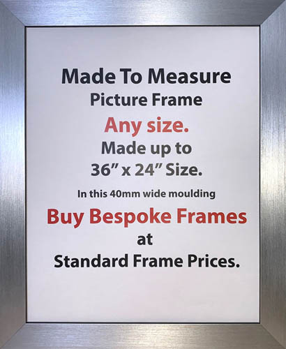 Bespoke Custom Made Commercial Picture Framing Services | 40mm Wide Moulding