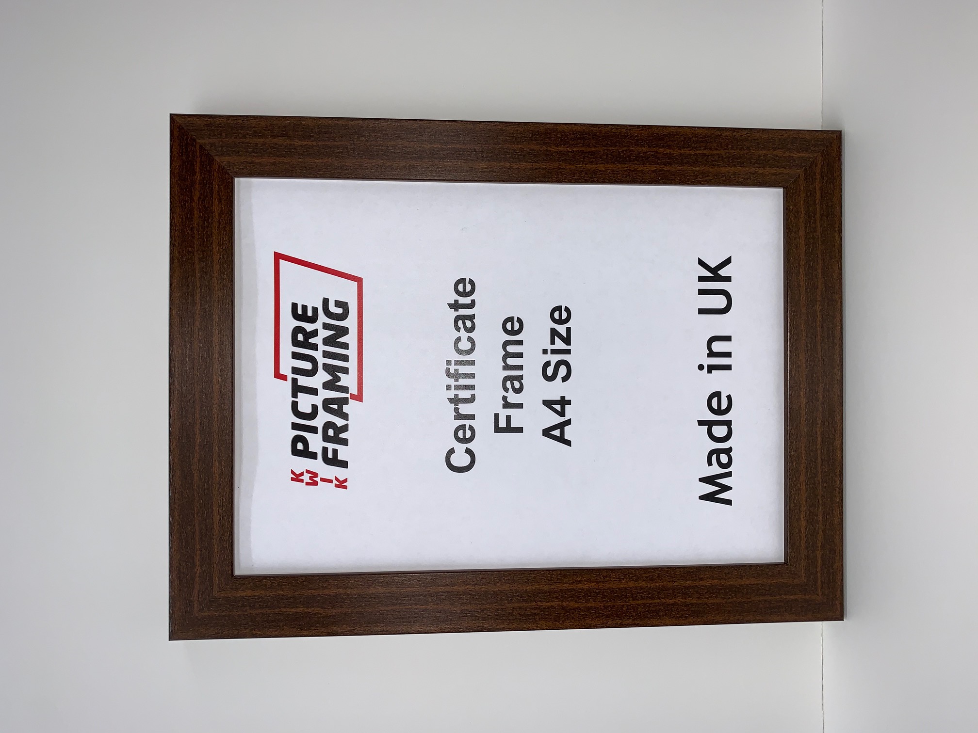 A4 Certificate Frame