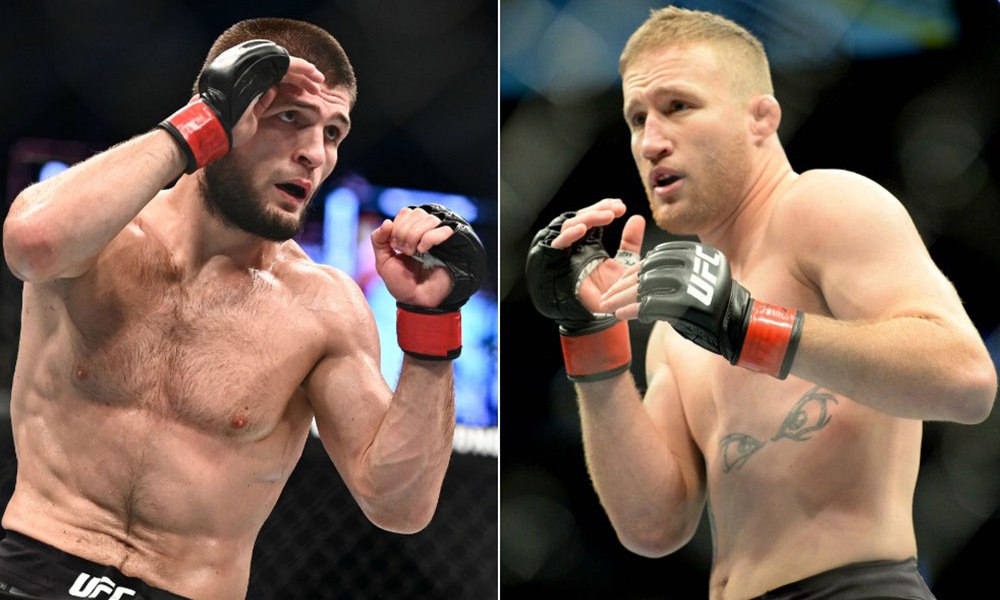 Khabib Nurmagomedov Vs Justin Gaethje