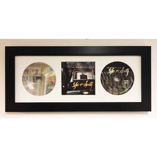 CD Music Album Cover And 2 X CD 3D Display Frame