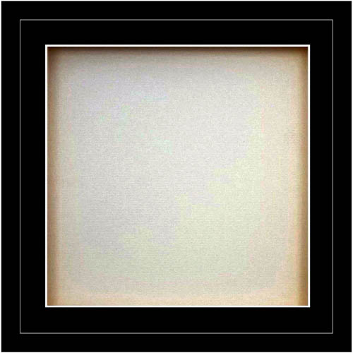 3D square box frames for baby cast - Black Mount