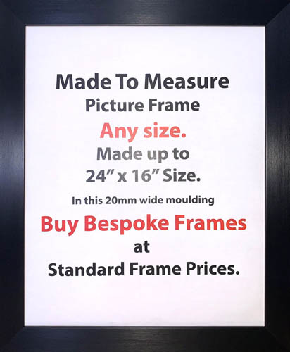 Made to measure Online Picture frames | 20mm Wide Moulding