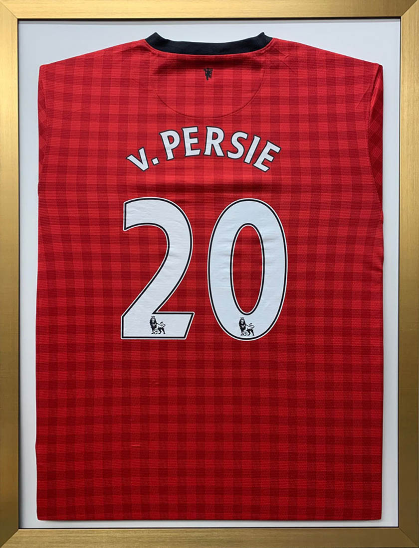 Picture frames for football shirts
