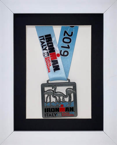 3D Frame For Ironman, Triathlon Marathon, Running Medal Display Frame -13” x 10”