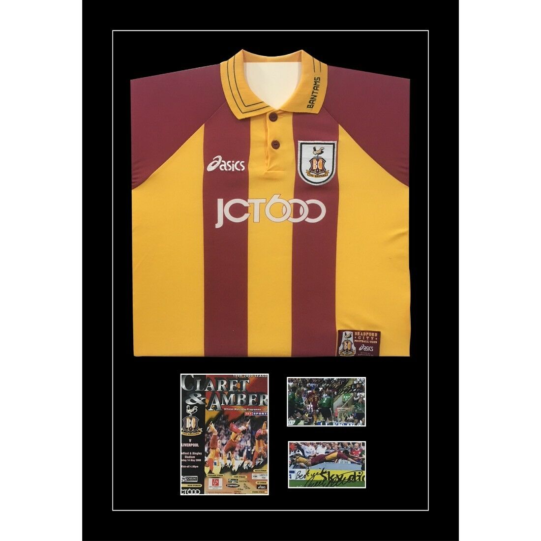 DIY Football Shirt Frame with Football Program and 2x6� x 4� photos