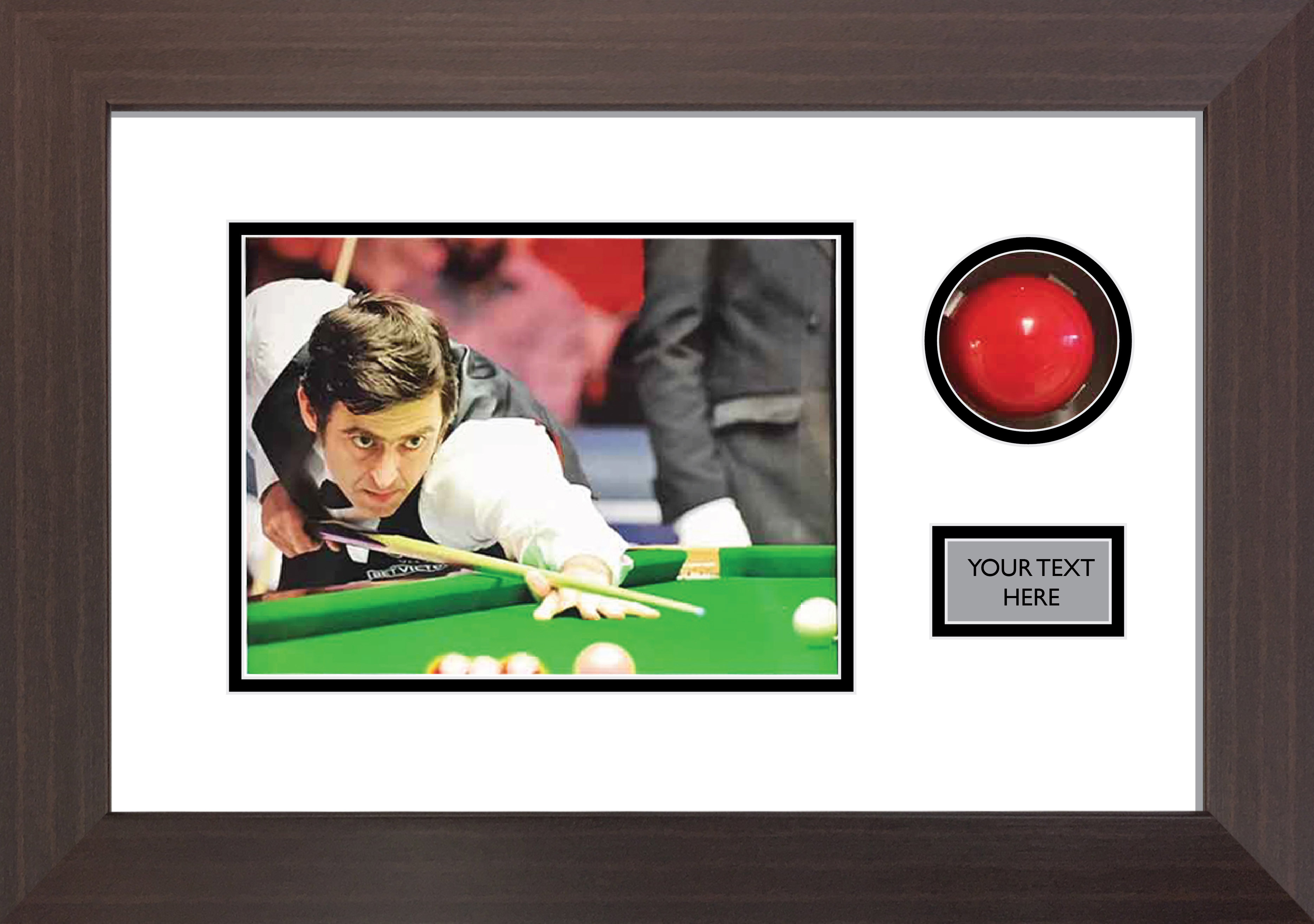 Snooker Ball Display Case for Signed Snooker Ball