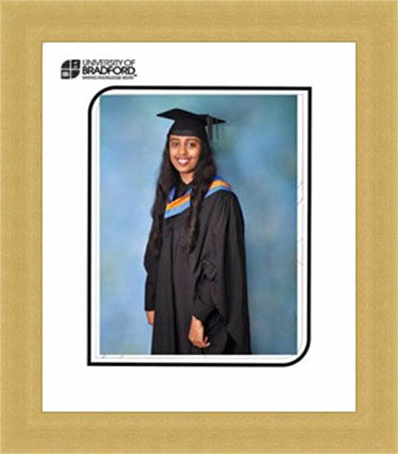 Graduation Photo Frame | Graduation Picture Frame - Portrait |Gold Frame - 30mm Moulding