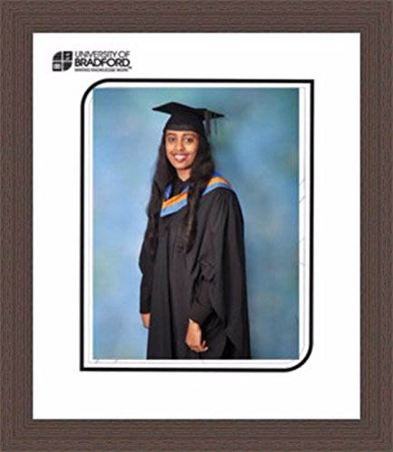 Graduation Photo Frame | Graduation Picture Frame - Portrait |Mahogany Frame - 40mm Moulding