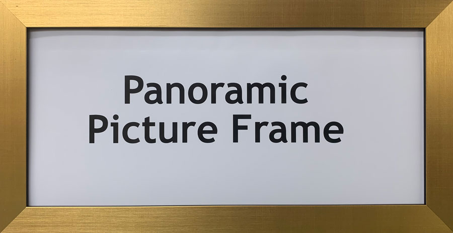 Panoramic Picture Photos Art Print Posters Frame | Polycore Frames