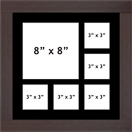 Multi aperture picture frame designer