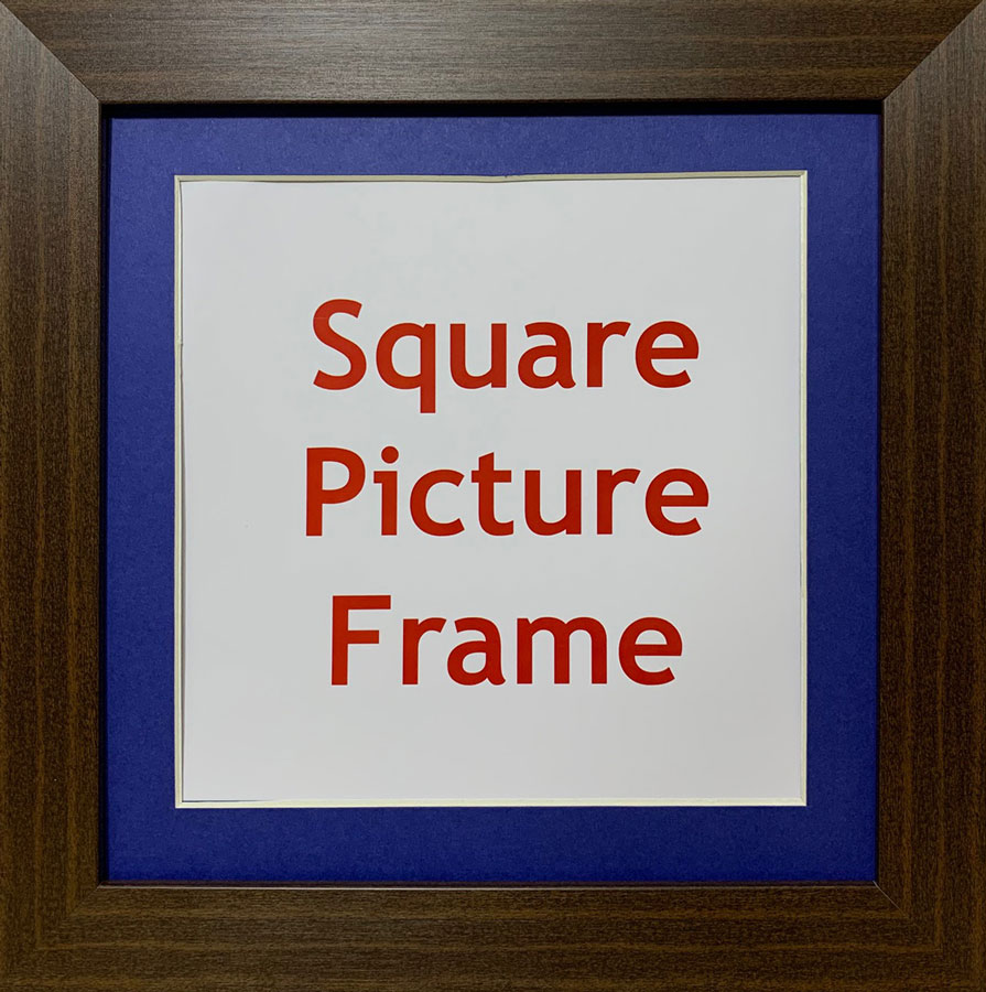 Square Picture Frames, Photos Frames, Art Prints, Poster Frame Available in deferent mount colours and sizes.