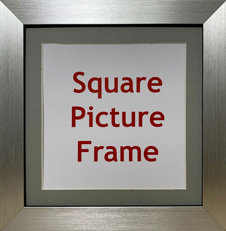 Square Picture Frames, Photos Frames, Art Prints, Poster Frame Available in deferent mount colours and sizes.